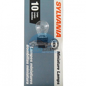 Автолампа OSRAM P27W 12V 27W W2.5x16q (3156) Sylvania
