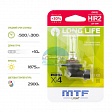Автолампа MTF HIR2 9012 12V 55w LONG LIFE X4, на блистере Автолампа MTF HIR2 9012 12V 55w LONG LIFE X4, на блистере