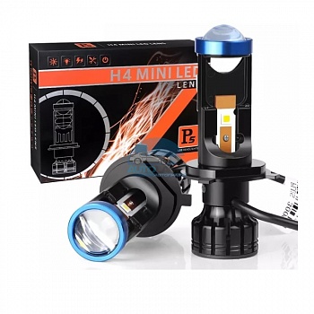 Комплект светодиодных линз GT P5 12-24v (Bi-Led) под H4 mini
