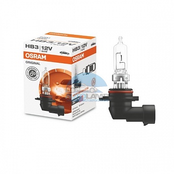 Автолампа OSRAM НВ3 12V 60W P20d (9005) Sylvania Автолампа OSRAM НВ3 12V 60W P20d (9005) Sylvania