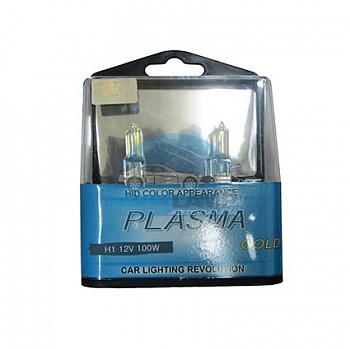 Автолампа EAGLEYE Plasma Gold H1 P14,5s 12v 100w (2шт) Автолампа EAGLEYE Plasma Gold H1 P14,5s 12v 100w (2шт)
