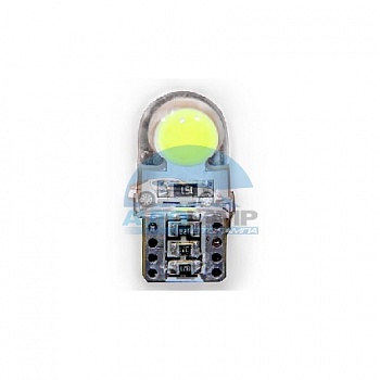 Светодиоды GL T10 2 COB SMALL Canbus в силиконе, белые