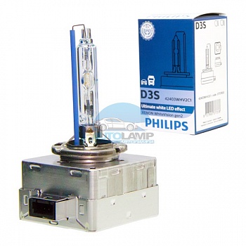Ксеноновая лампа PHILIPS D3S XENON WHITE VISION gen2 +120% 5000K (42403WHV2C1) Ксеноновая лампа PHILIPS D3S XENON WHITE VISION gen2 +120% 5000K (42403WHV2C1)