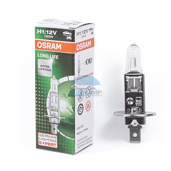 Автолампа OSRAM H1 12V 55W P14,5s Long life (64150L) Автолампа OSRAM H1 12V 55W P14,5s Long life (64150L)
