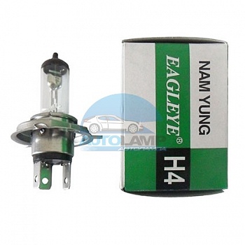 Автолампа EAGLEYE Clear H4 P43 12v 100/90w +30% Автолампа EAGLEYE Clear H4 P43 12v 100/90w +30%