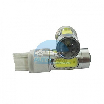 Светодиоды GL T20 б/ц двухконтактные, 11W (4 диода 1,5W+1 диода CREE 5W с линзой),белые (стоп-сигнал Светодиоды GL T20 б/ц двухконтактные, 11W (4 диода 1,5W+1 диода CREE 5W с линзой),белые (стоп-сигнал